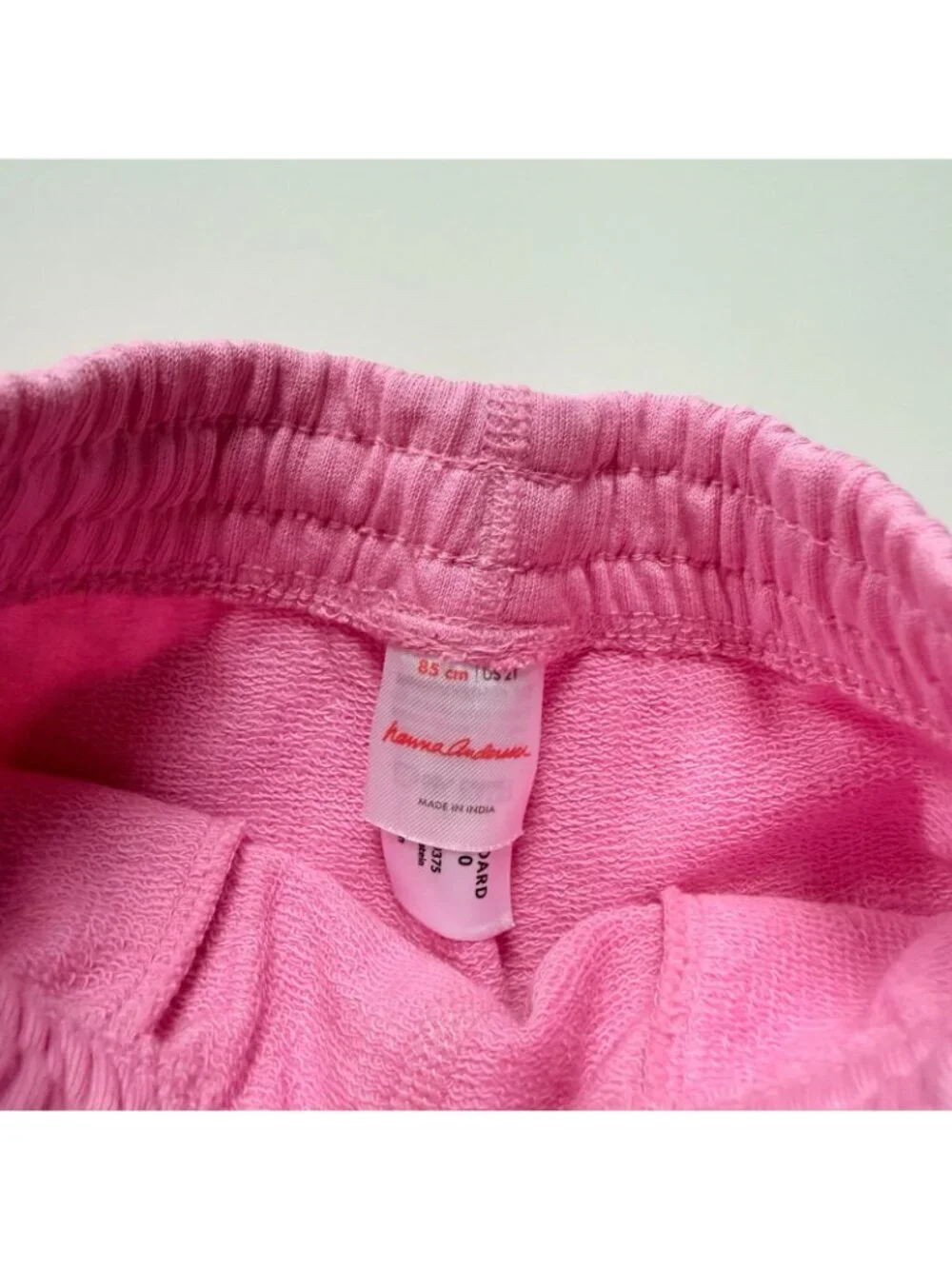 Hanna Andersson Girl Pink French Terry Sweatpants size 2T 85 cm